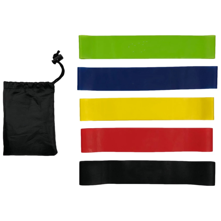 Workout Resistance Bands Fitness Bands resistance loop bands set of 5