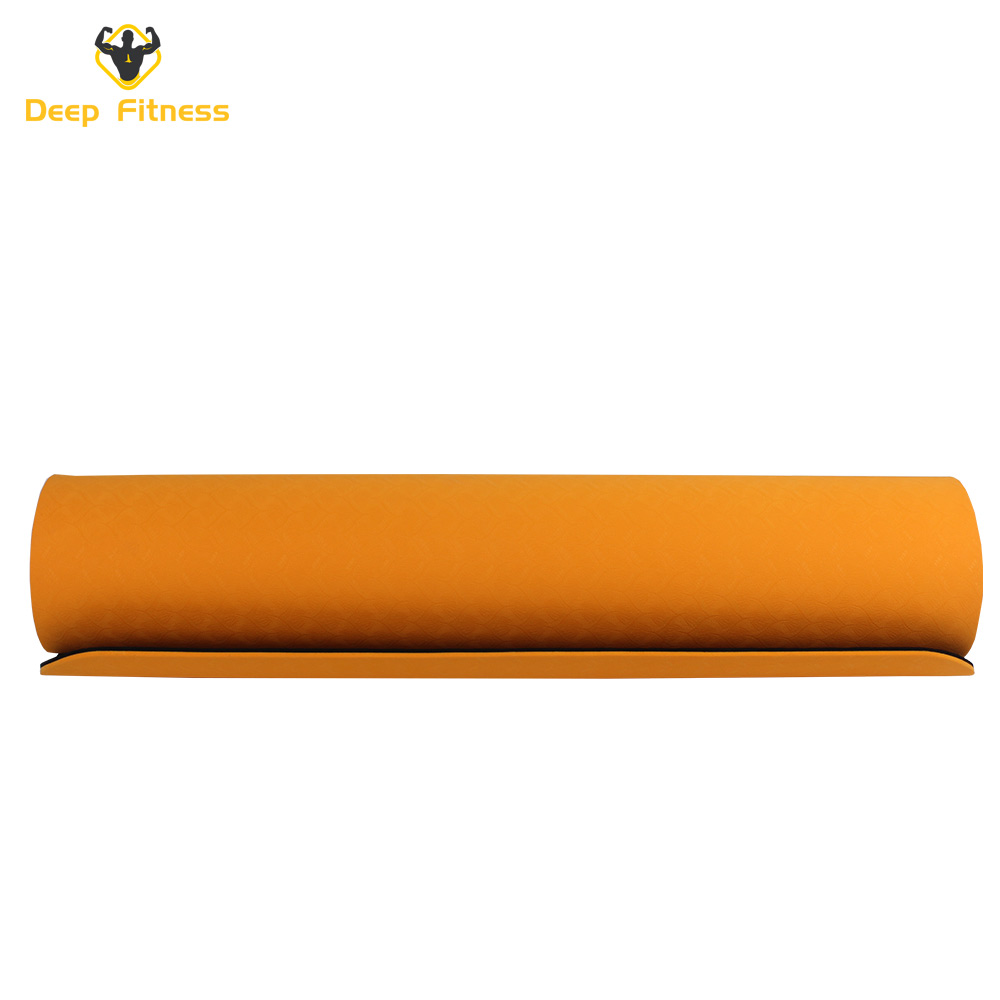 Eco Friendly Durable Color Custom TPE Yoga Mat