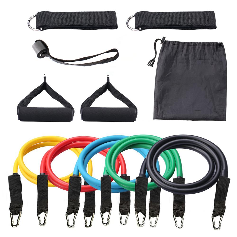 Yoga Pilates Resistance Bands Fitness Workout Bands Exercise Resistance Tube band