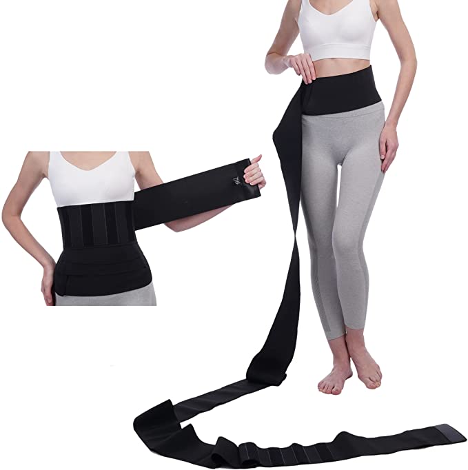 custom snatch bandage tummy belly wrap around invisible waist trainer belt Bands belt waist wrap waist trainer