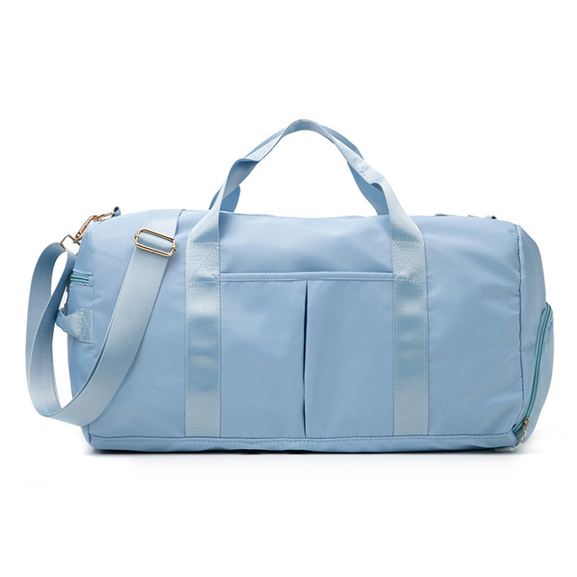 Custom sports printing Travel portable duffle bag large capacity sports bag Fitness Yoga Gym bag women