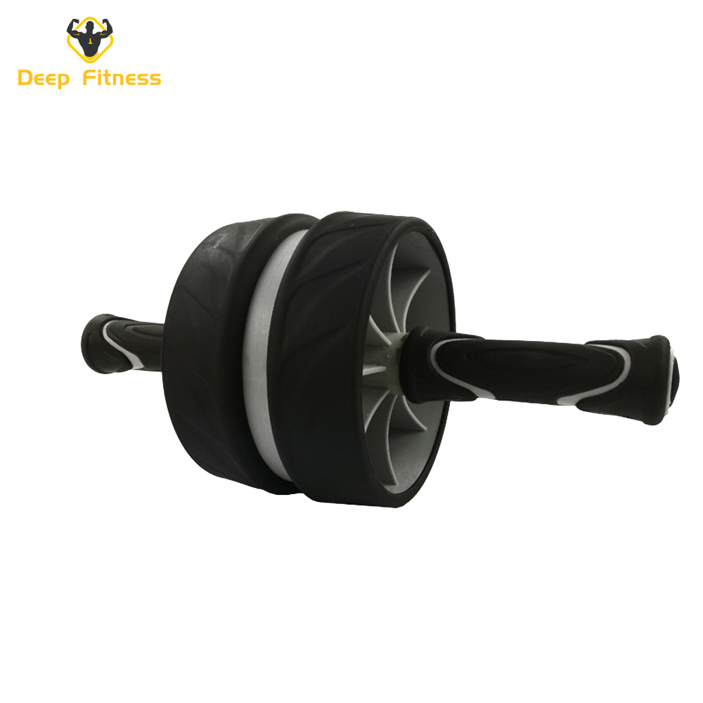 hot sale exercises double power roller ab wheel