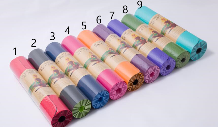 private label yoga mat digital printed natural eco-friendly rubber fitness yoga mat