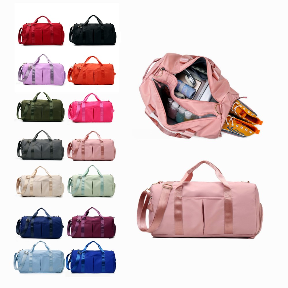 wet separation large capacity sports custom logo personalized gym bag