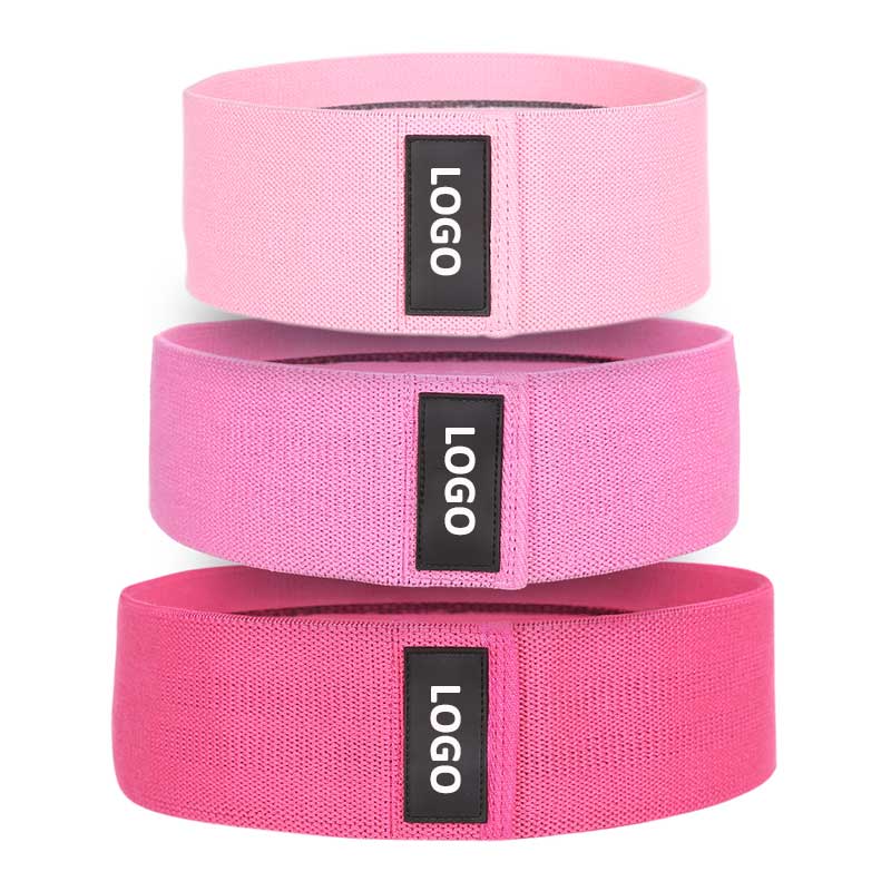 Fabric booty bands, fitness custom resistance bands, workout erexcise bands