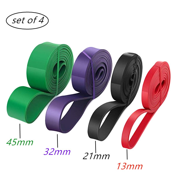 What are the ways to use the fitness resistance band loop bands ?