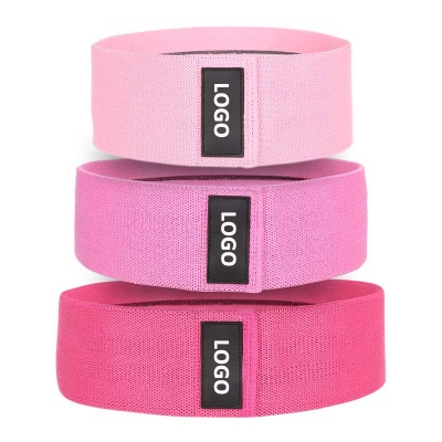 Fabric booty bands, fitness custom resistance bands, workout erexcise bands