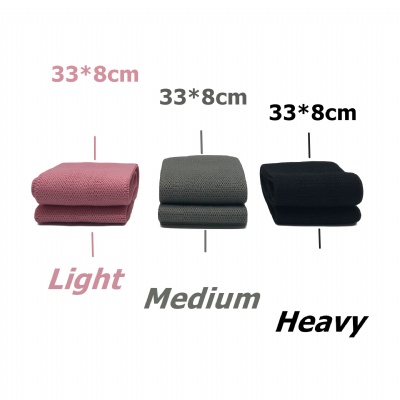 Thin buttocks-Polyester booty band / hip circle band / fabric exercise band