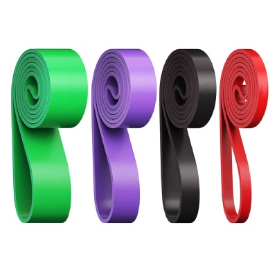 wholesale customized logo high quality pull up assist band / fitness resistance band / power band
