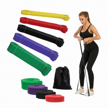 100% Latex Pull up Gym Elastic Resistance Bands/Strength Exercise Assist Bands /Home Exercise Resistance Fitness Band Set