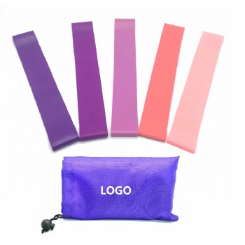 2021 new products wholesale custom printed resistance bands fitness bands de resistance band with logo