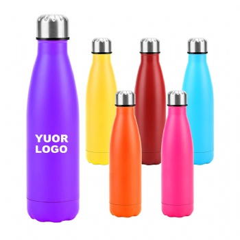 500ml New design stainless steel water bottle custom logo for sport water bottle