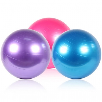 55cm 65cm 75cm Fitness yoga ball Inflatable PVC Exercise ball Stability Balance Yoga ball