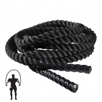 Adult Exercise Battle Ropes Men Women Heavy Skipping Jump Rope for Fitness 3LB Weighted Jump Ropes
