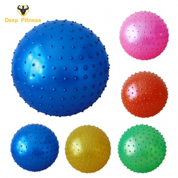 Anti burst Customized logo PVC Fitness yoga ball for Yoga Exercise