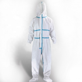 CE certificate medical use Coverall suit /surgical disposable coronavirus protective clothing /waterproof isolation suit
