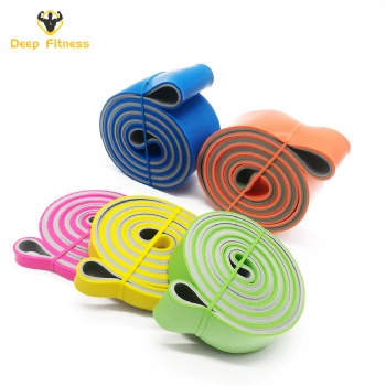 Custom Latex Stretch fitness resistance band set