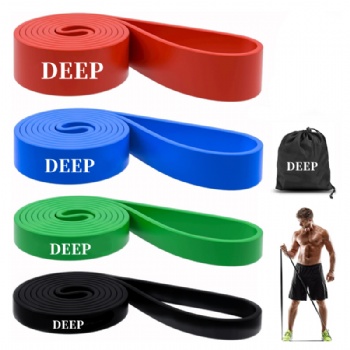 Custom Logo Fitness Latex Resistance Bands /Fitness Latex Resistance Bands Power Exercise Stretch Pull Up Assisted Bands