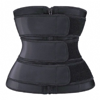 Custom Logo Slimming Tummy Control Three Strap Waists Trainers Wholesale Plus Size Waist Trainer For Women