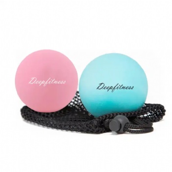 Custom design ball Natural Rubber trig-ger point Massage Ball therapy massager