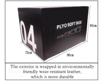 Custom logo Safe Soft Plyometric Plyo Soft Plyosoft Box