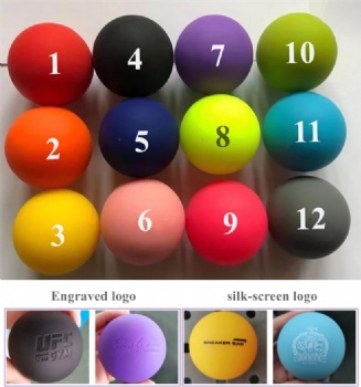 Customized Logo Wholesale Eco Friendly Private Label Physical Therapy Silicone Massage Ball Set