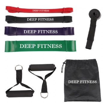 Deep fitness Powerlifting Heavy Duty Resistance Pull Up Resistance Bands