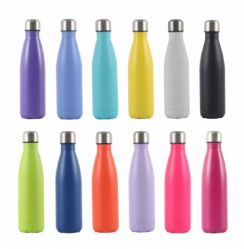 Designed Insulated Wholesale Bullet Stainless Steel Vacuum Flask Thermos Bottle For School Water Bottles