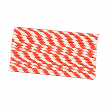 Durable Assorted Biodegradable Paper Straws / Stripes Barber Drinking Paper Straws Biodegradable Food Grade / Paper Straws