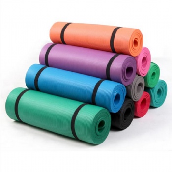 Exercise Yoga Mat with Carry Strip  Print Roll Bulk Fitness yoga mat