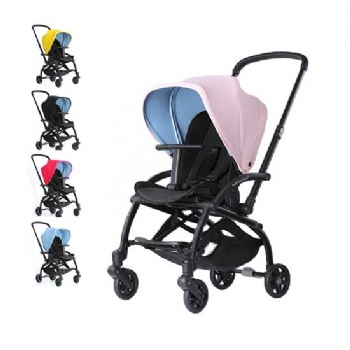 Factory 2-in-1 Baby Stroller Travel System Foldable Infant Toddler Stroller with Reversible Stroller Seat