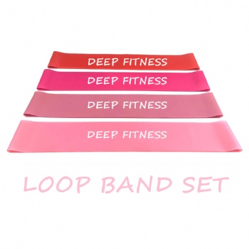 Fitness Latex Elastic band stretch 5pcs Resistance Band