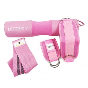 Fitness Weight Lifting Foam Protective Custom Barbell Squat Shoulder Pad Pink