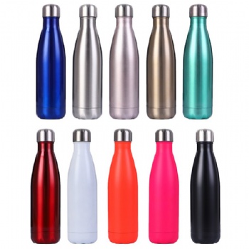 Hot Sale 500ml Stainless Steel Insulated Vacuum Water Bottle Custom Steel Bottle