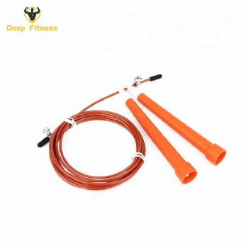 Hot sale plastic handle steel wire jump rope skipping rope