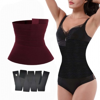 Latex Body Shaper Shapewear Waist Wrap Slimming Belts Tummy Trimmer Cincher Waist Trainer