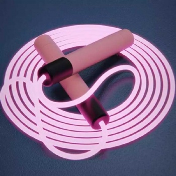 Luminous Skipping Rope Fitness Exercise LED Glowing Jumping Ropes Men Women Universal Sports Training Equipment