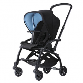 Multi-Fuctional Luxe Newborn with Adjusting Handle and Auto Folding Syserm Two -Way Baby Stroller