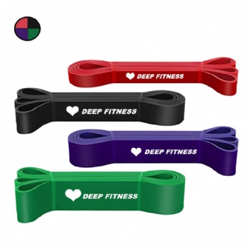 Natural latex resistance bands for home gym power band loop set natural latex