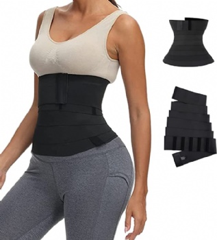 New Arrival Neoprene Men Women Sweat Waist Trimmer Wrap Slimming Fat Tummy Sauna Belt Waist Trainer for Fitness Workout