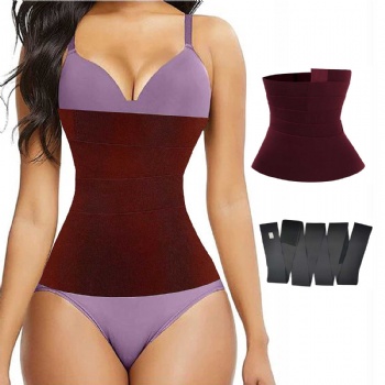 Oem/Odm Service Invisible Waist Trainer Wrap High Compression Weight Loss Wrap Waist Trainer Corset