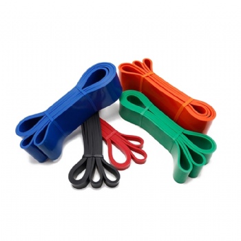 Pack 5 Circular Resistance Band Customized Power Band Elastic Assisted Pull Up Bands with Carry Bag
