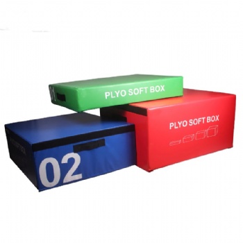 Plyometric Jump Box Soft Foam Velcro jump box for jump exercise