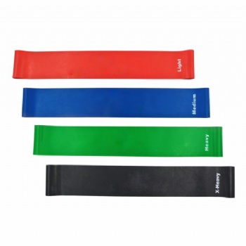 Popular Custom Color Fitness Latex Exercise Yoga Workout Resistance Bands