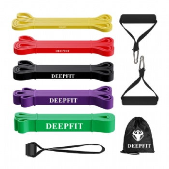 Pull Up Assist Band Fitness Strength Band Power Exercise Custom Latex Stretch Resistance Bands