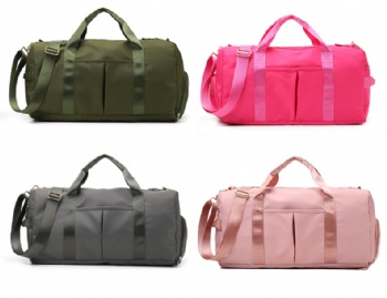 Waterproof Travel Duffle Bags Gym with Shoe Compartment,Wholesale Sport Gym Bag Custom Logo
