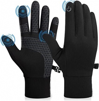 Waterproof Warm Outdoor Winter Touchscreen Zipper Gloves
