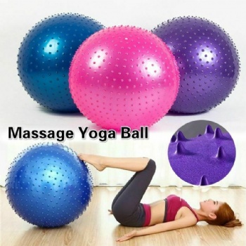 Wholesale 45cm - 120cm Inflatable Exercise Ball, Gym Fitness Training Yoga Spiky Massage Ball, Newest Knobby Ball
