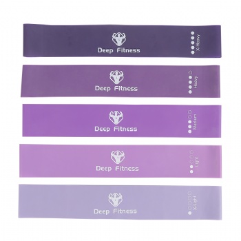 Wholesale Custom Logo Yoga Fitness Exercise Elastic Stretch Mini Latex Loop Resistance Bands