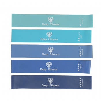 Wholesale Custom Logo Yoga Fitness Exercise Elastic Stretch Mini Latex Loop Resistance Bands